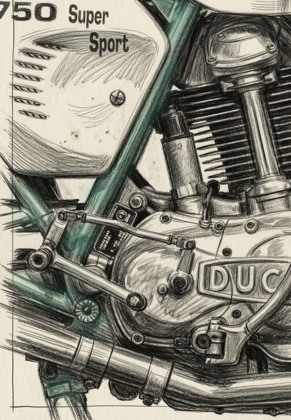 The Ducati Bevel Twin Engine