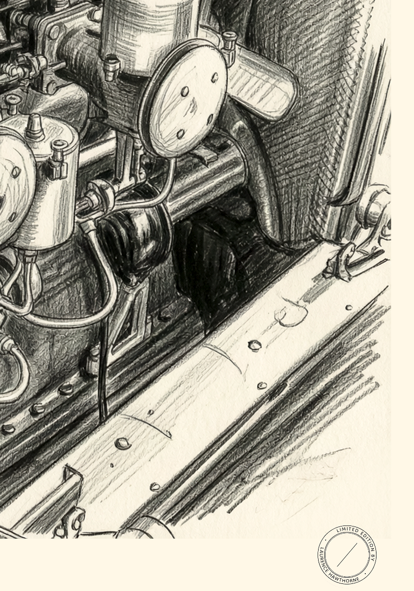 Bentley 8 Litre 'Silentbloc' Engine