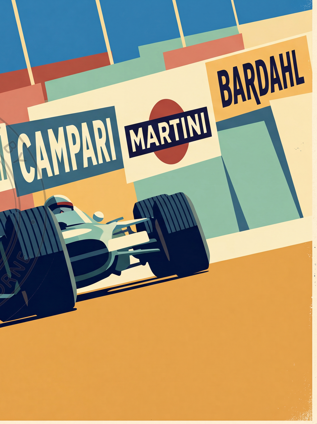 Monaco Grand Prix 1969 - Studio Poster Edition