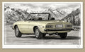 1978 Alfa Romeo Spider 2000 Veloce  – Limited Edition Fine Art Print