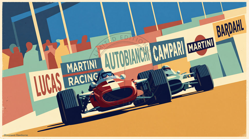 Monaco Grand Prix 1969 - Studio Poster Edition