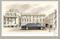 Rolls Royce Camargue in the Place du Palais Monaco