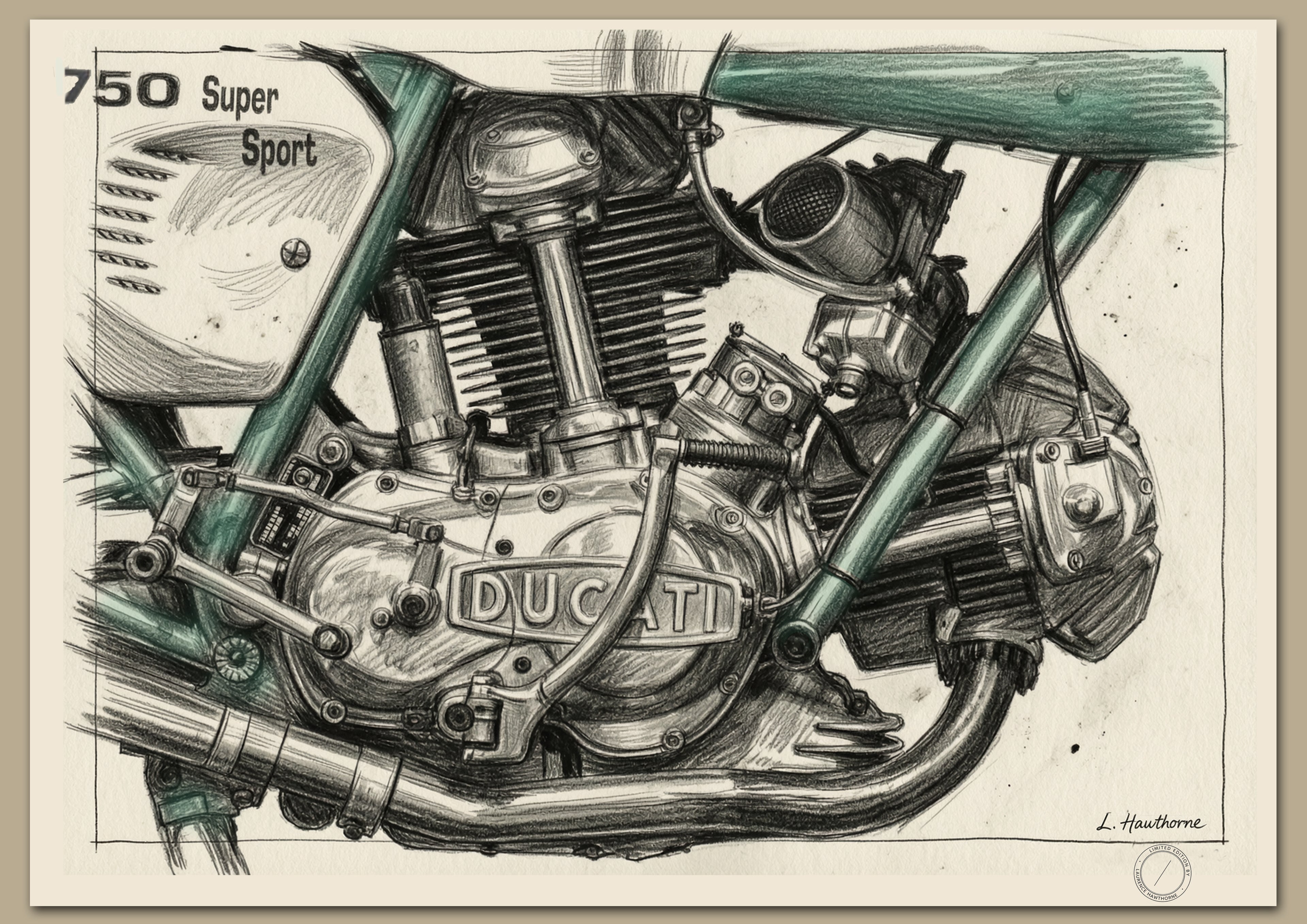The Ducati Bevel Twin Engine