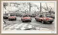 E type Jaguars at the 2011 Monte Carlo Rally