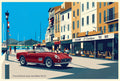 1958 Ferrari 250 GT LWB California Spyder in St Tropez –  Studio Poster Edition