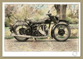 1936 Rudge Special  Limited Edition Signed Print