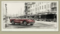 1958 Ferrari 250 GT LWB California Spyder in St Tropez –  Fine Art Print