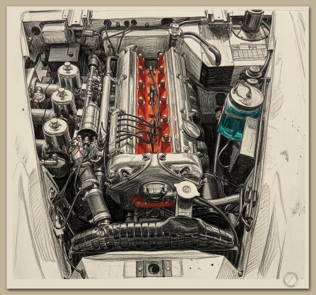 Jaguar XK 3.4 Litre Engine