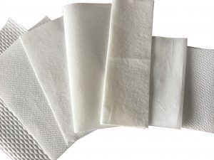 Final products with embossing pattern