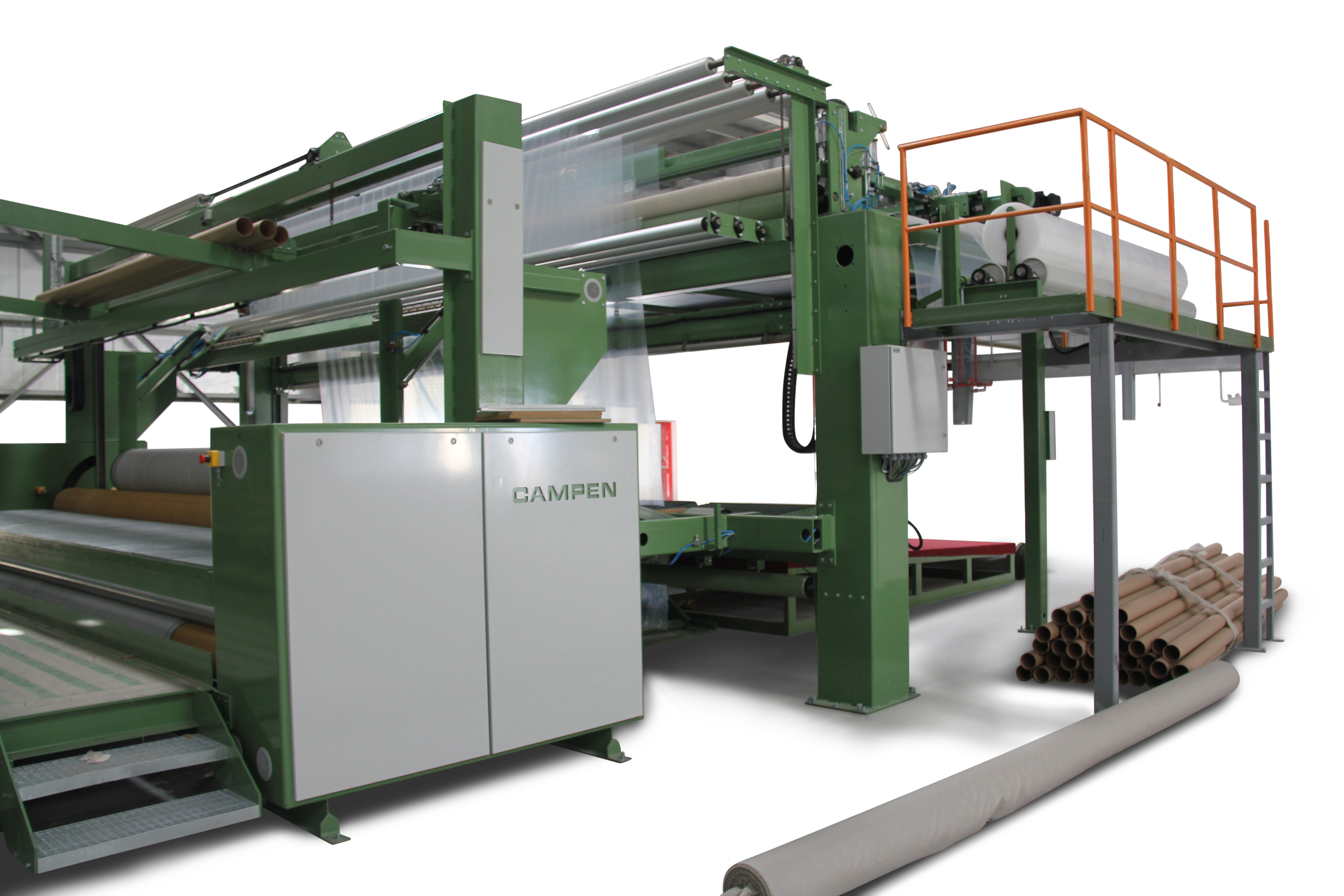 CAMPEN carpet backing line